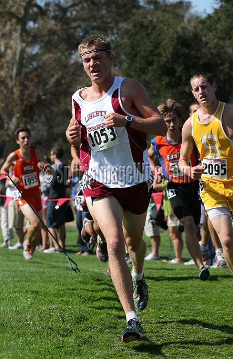 12SIHSD1-123.JPG - 2012 Stanford Cross Country Invitational, September 24, Stanford Golf Course, Stanford, California.